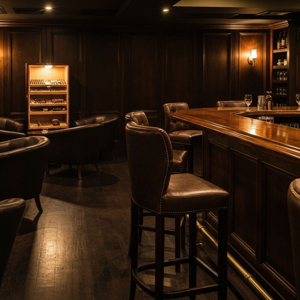 La Casa Cigar Lounge interior